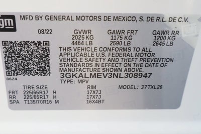 2022 GMC Terrain SLE