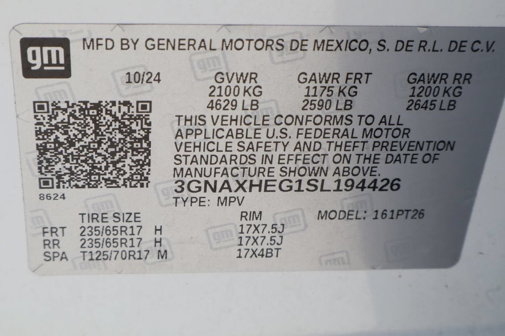 2025 Chevrolet Equinox LT