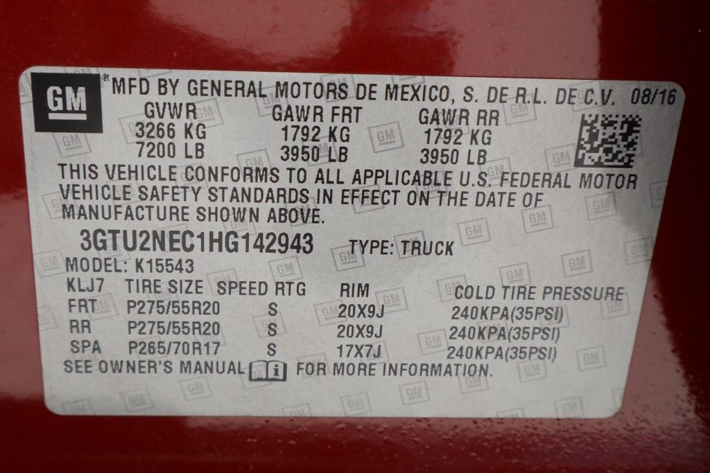 2017 GMC Sierra 1500 SLT