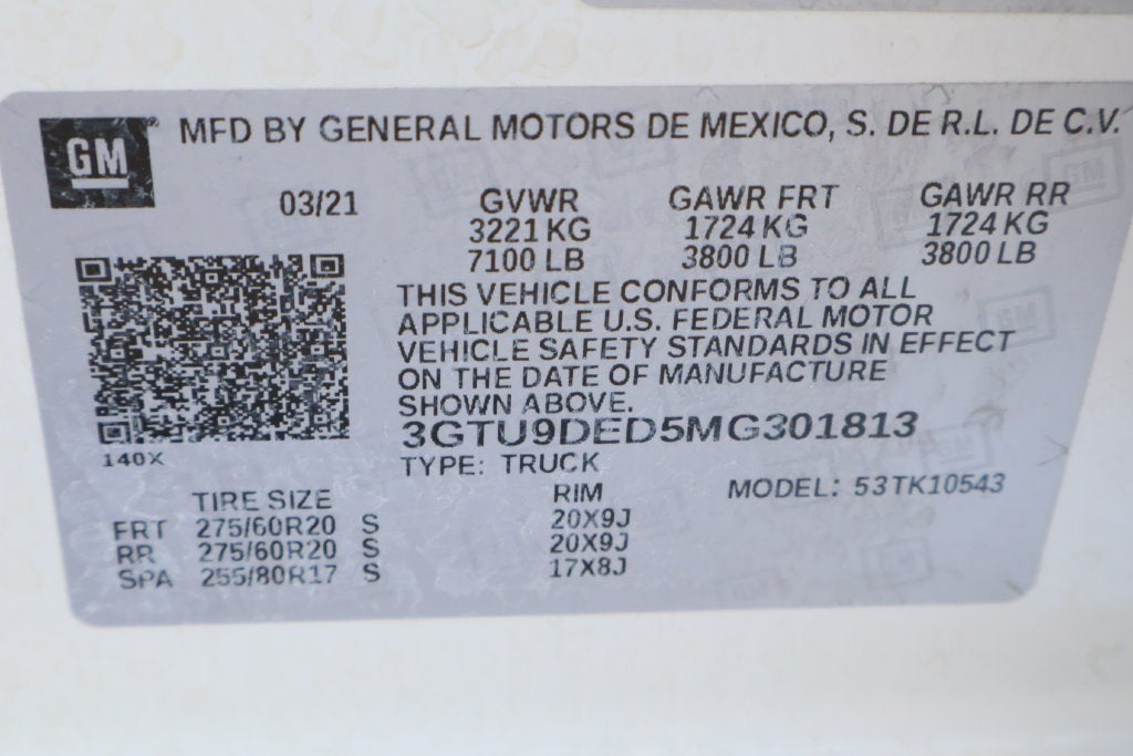 2021 GMC Sierra 1500 SLT