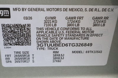 2026 GMC Sierra 1500 SLE