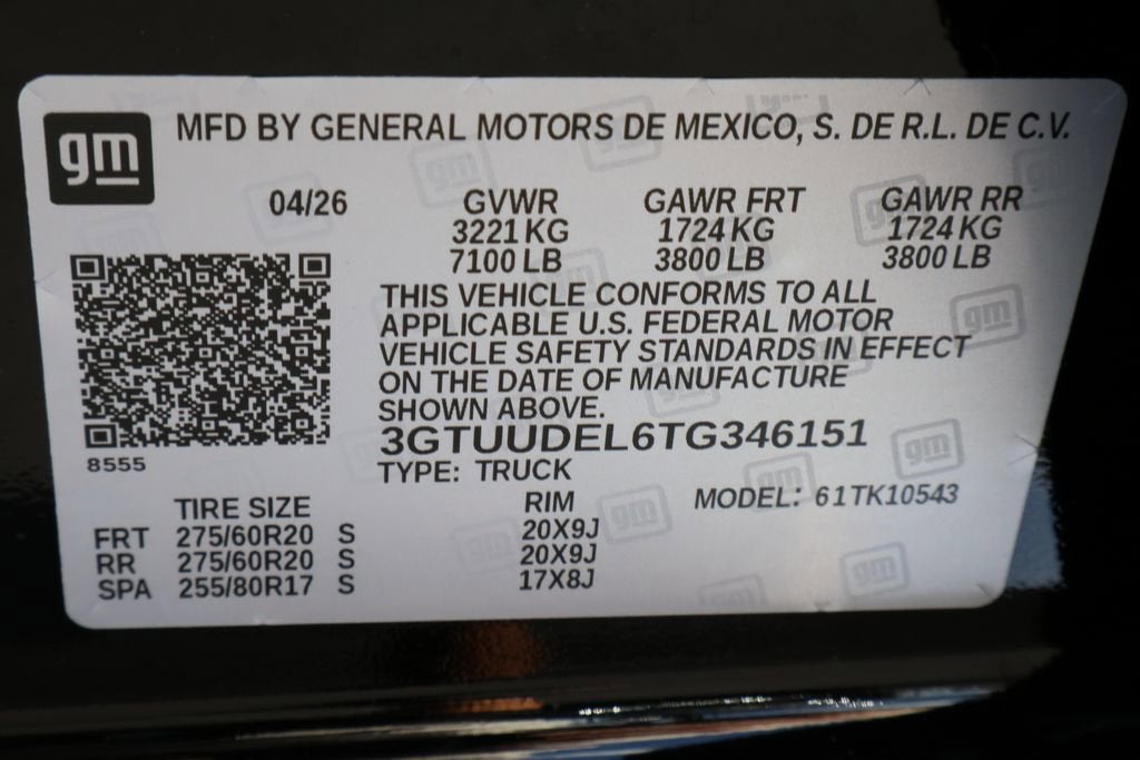 2026 GMC Sierra 1500 SLT