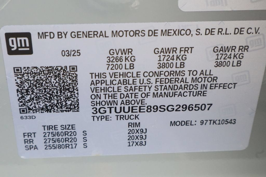 2025 GMC Sierra 1500 AT4