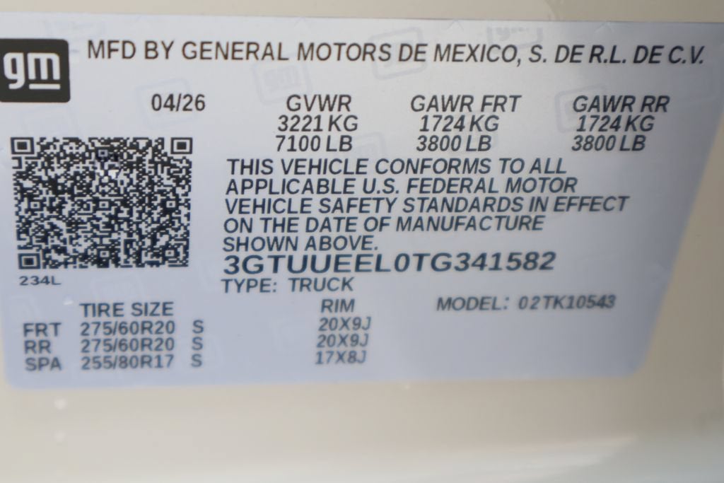 2026 GMC Sierra 1500 AT4
