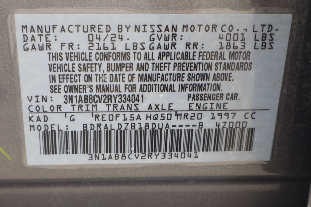 2024 Nissan Sentra SV