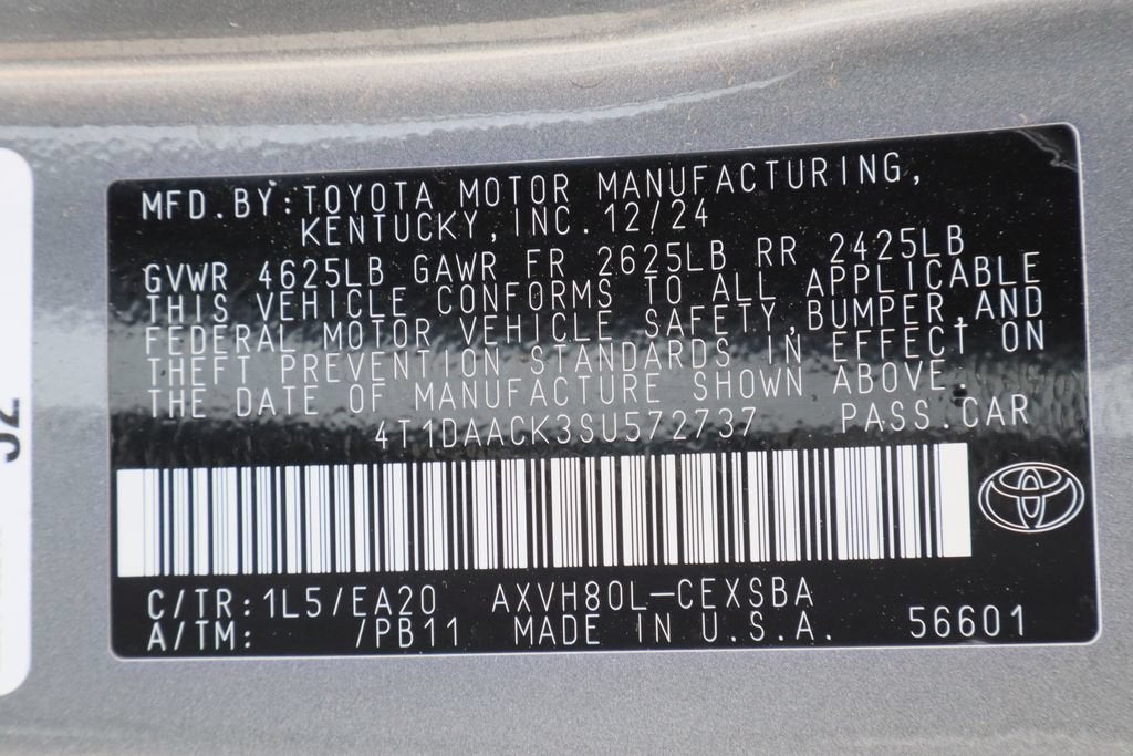 2025 Toyota Camry LE