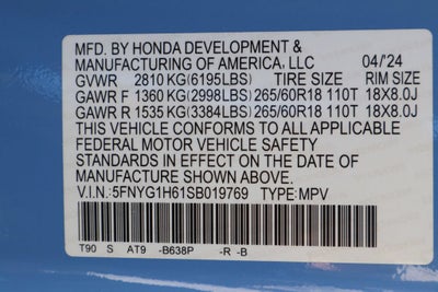 2025 Honda Pilot TrailSport