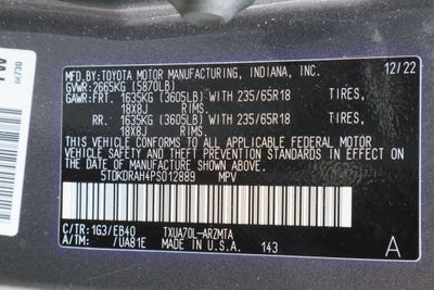 2023 Toyota Highlander XLE