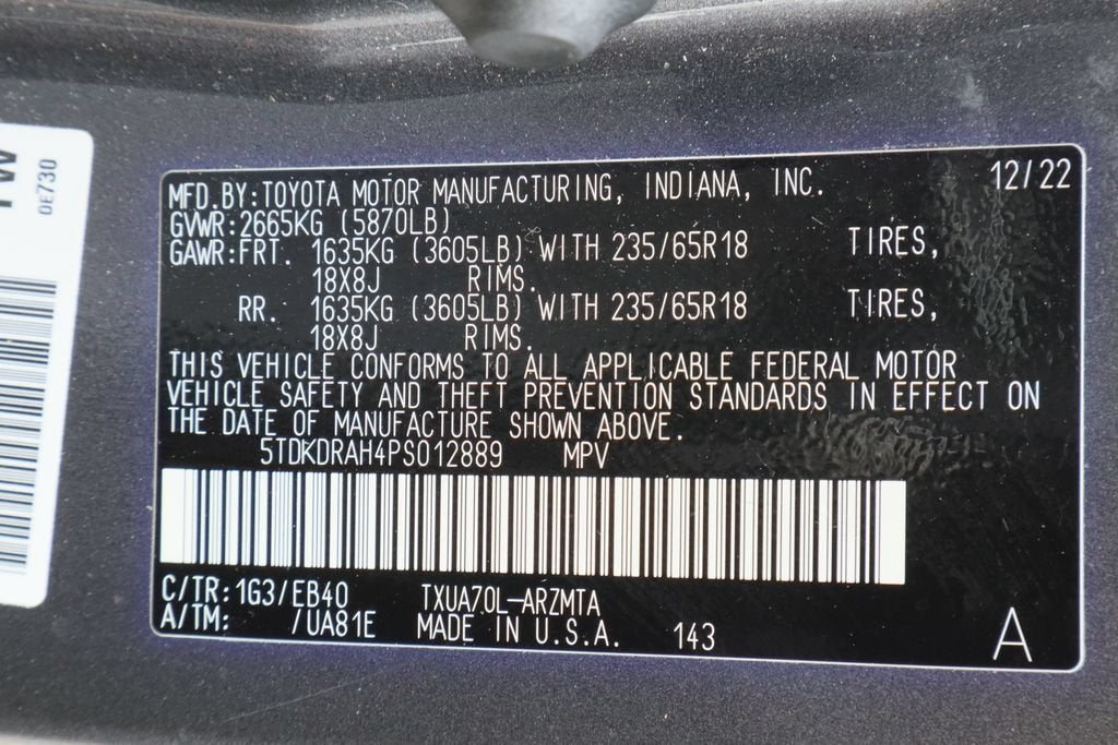 2023 Toyota Highlander XLE