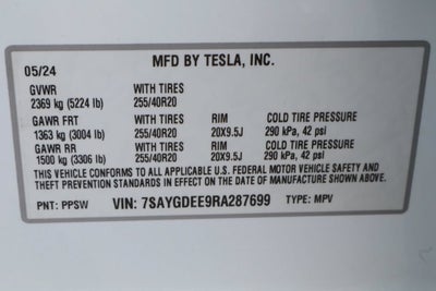 2024 Tesla Model Y Long Range