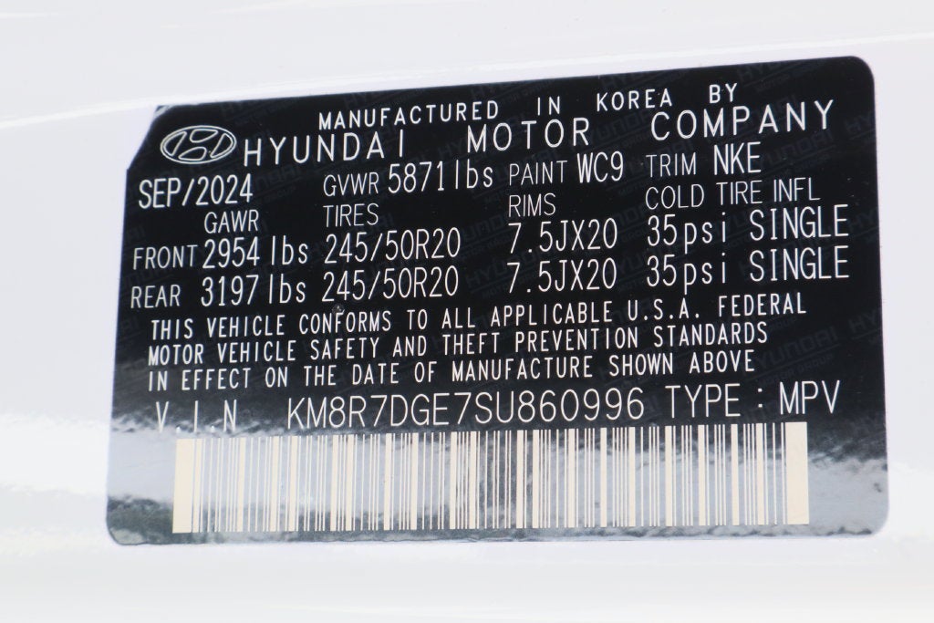 2025 Hyundai Palisade Calligraphy Night Edition - Photo 39