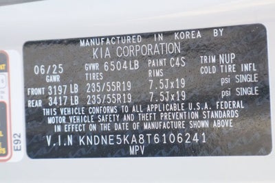 2026 Kia Carnival MPV Hybrid SX Prestige
