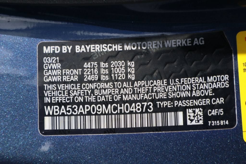 2021 BMW 430i 430i