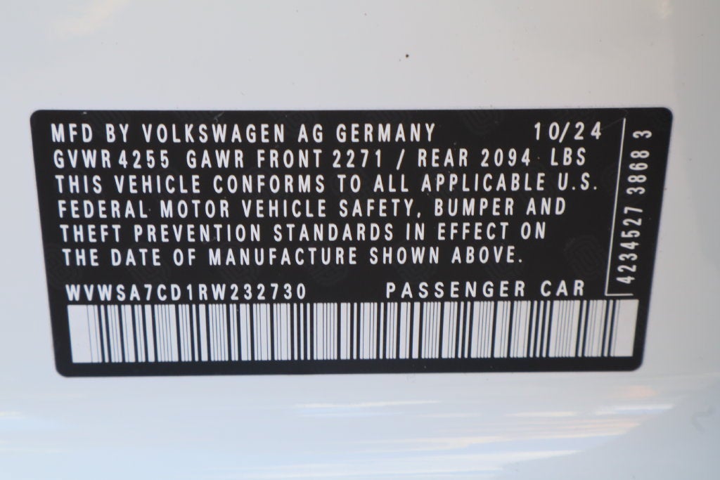 2024 Volkswagen Golf GTI 2.0T 380 SE